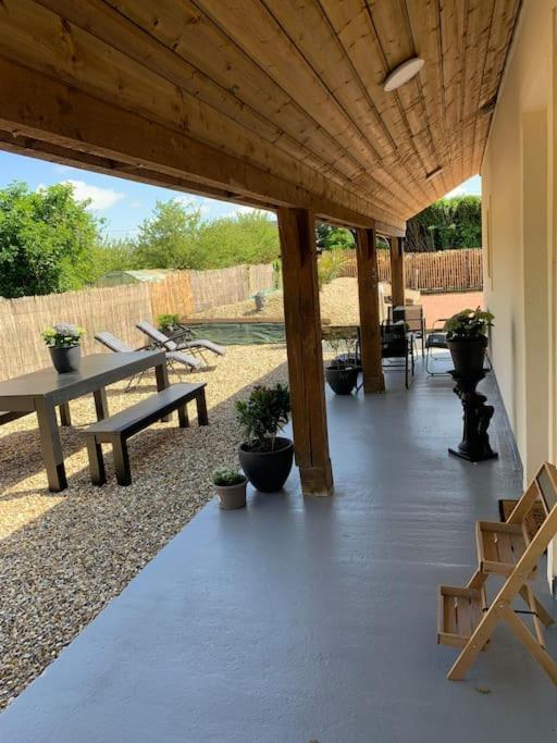 Le Petit Buis Villa Ablon ภายนอก รูปภาพ